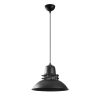 Modern Black & Gold Chandelier, 34cm, Adjustable Height