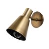 Antique Metal Wall Lamp, 25x14 cm, E27, Modern Glam
