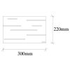 Vintage Metal Wall Lamp, E27 Max 40W, 30x10x22 cm | Modern Glam Design, IP20 Rated