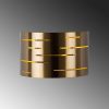 Vintage Metal Wall Lamp, E27 Max 40W, 30x10x22 cm | Modern Glam Design, IP20 Rated