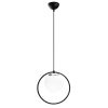 Modern Industrial Chandelier, Black & White, 126 cm