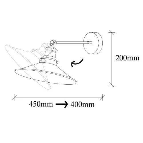 Opviq , 892OPV1233 , Sağlam - 3741 , Black Color , Wall lamp , With E27 Socket