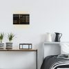 Modern Black Wall Lamp, Metal Body, E27 Socket, 35x10cm