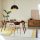 Modern Industrial Chandelier, Black & Gold, 40cm | Adjustable Height, E27 Socket, Elegant Design