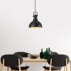 Modern Black Chandelier, Adjustable Height, IP20, 85 cm