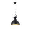 Modern Black Chandelier, Adjustable Height, IP20, 85 cm
