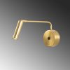 Modern Yellow & Black Wall Lamp, 10x27 cm, IP20