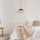 Industrial Chandelier, Black & Honey, 25cm | Adjustable Height, E27 Socket, Nostalgic Design