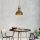 Elegant Antique Chandelier, Metal & Wood, 31 cm | Adjustable Height, Modern Design for Home Decor