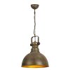 Elegant Antique Chandelier, Metal & Wood, 31 cm | Adjustable Height, Modern Design for Home Decor