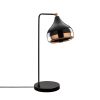 Scandinavian Table Lamp, Metal Body, Black & Copper | 52 cm, E27, Stylish & Functional Design