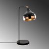 Scandinavian Table Lamp, Metal Body, Black & Copper | 52 cm, E27, Stylish & Functional Design