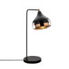 Scandinavian Table Lamp, Metal Body, Black & Copper | 52 cm, E27, Stylish & Functional Design