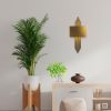 Vintage Metal Wall Lamp, E27 Socket, 75x10x22 cm | Modern Glam Design, IP20, Perfect for Home Decor