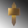 Vintage Metal Wall Lamp, E27 Socket, 75x10x22 cm | Modern Glam Design, IP20, Perfect for Home Decor