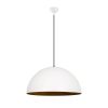 Modern Chandelier, White & Gold, 60 cm, Adjustable Height