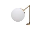 Scandinavian Chandelier, Yellow & White, Metal Body, 43 cm