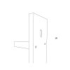 Elegant Black & Gold Wall Lamp, Metal Body, 75 cm | E27 Max 40W | Glam Design for Modern Spaces
