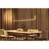Opviq, 166PRG1203, Adjustable Black LED Chandelier, 0-80 cm, 4000K Light