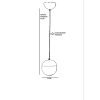 Elegant Gold Chandelier, Adjustable Height, Metal Body