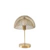 Elegant Gold Table Lamp, Metal Body, 40 cm Height | E27 Socket, Stylish Design for Home & Office