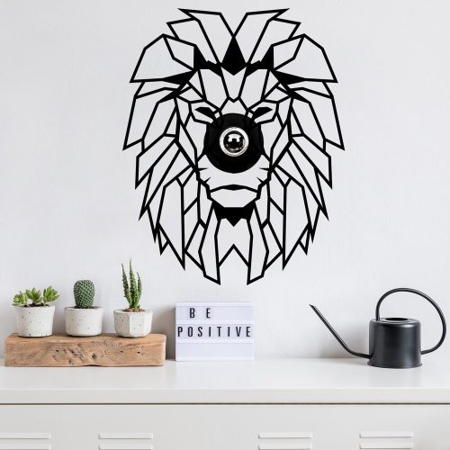 Modern Black Wall Lamp, MDF Body, E27 Socket, 39x12x49 cm