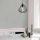 Industrial Black Chandelier, Metal Body, 23cm Diameter