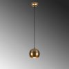 Scandinavian Gold Chandelier, Iron Body, 111 cm Height