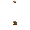 Scandinavian Gold Chandelier, Iron Body, 111 cm Height