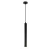 Industrial Black Chandelier, Adjustable Height, 92 cm
