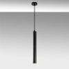Industrial Black Chandelier, Adjustable Height, 92 cm
