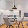 Scandinavian Glam Chandelier, Black Metal, 34x34cm