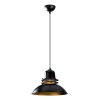 Scandinavian Glam Chandelier, Black Metal, 34x34cm