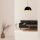 Industrial Black Chandelier, Metal Body, 50 x 121 cm