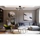 Industrial Black Chandelier, 64x64 cm, E27 Socket, IP20
