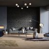 Industrial Black Chandelier, 64x64 cm, E27 Socket, IP20