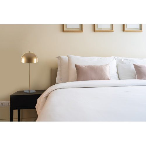 Scandinavian Glam Table Lamp, Gold & Black, 58 cm