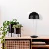 Industrial Black Table Lamp, Metal Body, 58 cm Height