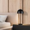 Industrial Black Table Lamp, Metal Body, 58 cm Height