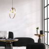 Glam Gold Chandelier, Adjustable Height, 40cm Diameter