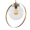 Glam Gold Chandelier, Adjustable Height, 40cm Diameter