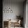 Industrial Black Chandelier, Metal Body, 93 cm Diameter
