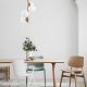 Elegant Gold Chandelier, 32 cm, Adjustable Height | Metal & Glass, Scandinavian Glam Design