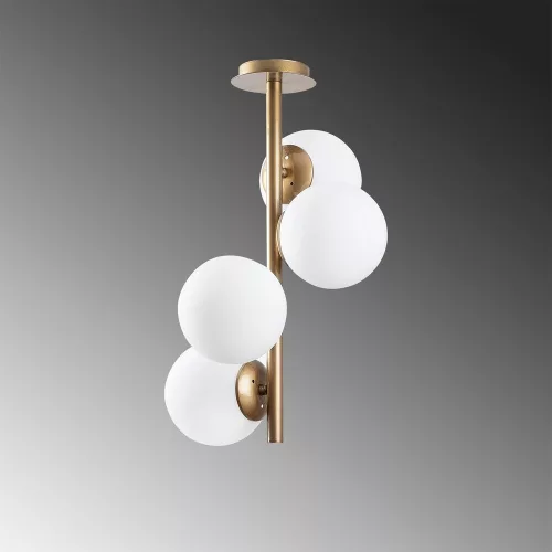 Opviq , 521SHN3427 , Faze - NT - 138 , Gold Color , Chandelier , E27