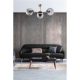 Scandinavian Chandelier, Copper & Fume, 55 cm, Metal