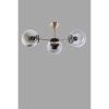 Scandinavian Chandelier, Copper & Fume, 55 cm, Metal