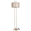 Modern Cream Floor Lamp, 170 cm, 100% Metal, E27