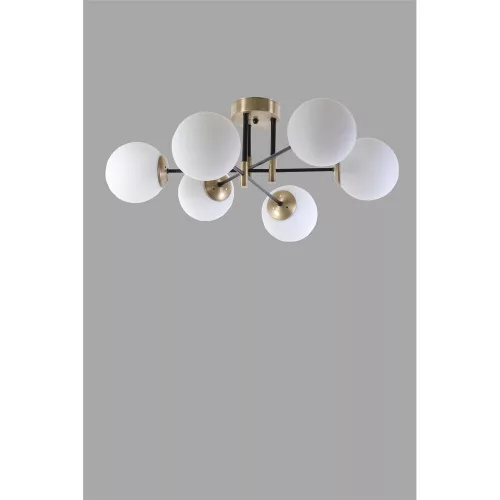 Opviq , 846STL2952 , Dolunay , White Color , Chandelier , With E27 Socket