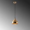 Modern Vintage Chandelier, Metal Body, 114 cm Height