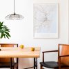 Modern Vintage Chandelier, Adjustable Height, 50 cm